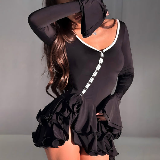 Romance Ruffle Dress
